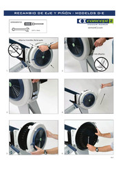 Concept2 D Instrucciones De Montaje