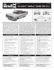 REVELL 4315 Instrucciones De Montaje
