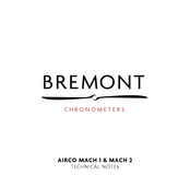 Bremont AIRCO MACH 2 Manual Del Usuario