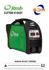 Rmb CUTTER 41 EASY Manual De Usuario