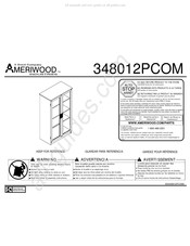 Ameriwood 348012PCOM Instrucciones De Montaje