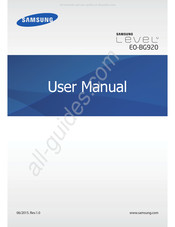 Samsung LEVEL U Manual Del Usuario