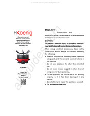 Hkoenig ALP1800 Manual De Instrucciones