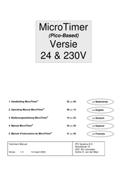 IPC MicroTimer Manual Del Usuario