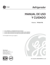 GE PFMS1FFB Manual De Uso Y Cuidado