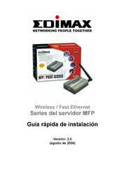 Edimax MFP Serie Guía Rápida De Instalación