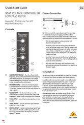 Behringer 904A Guia De Inicio Rapido