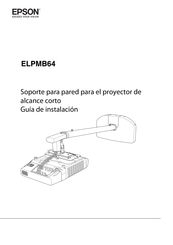 Epson ELPMB64 Guia De Instalacion