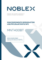 Noblex MNT400BT Manual De Usuario