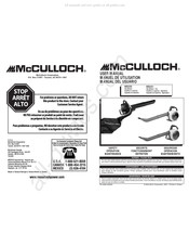 McCulloch MB3201 Manual Del Usuario