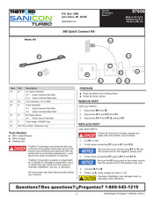 Thetford SANICON TURBO 300 Manual Del Usuario