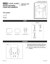 Uline Н-3734 Instrucciones De Ensamble