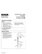 Kohler K-15176 Instrucciones De Instalación