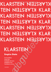 Klarstein EMPIRE STATE Manual De Instrucciones