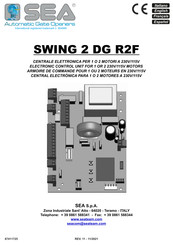 SEA SWING 2 DG R2F Manual De Instrucciones