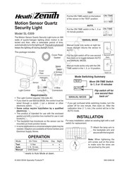 Heath Zenith SL-5309 Manual De Instrucciones