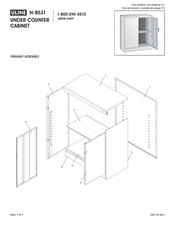 Uline H-8531 Instrucciones De Ensamblaje