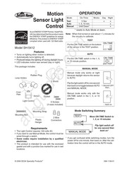 Heath Zenith SH-5412 Manual De Instrucciones