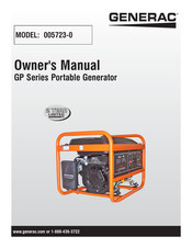 Generac GP Serie Manual Del Propietário