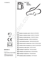 GGP ITALY T 484 TR Manual De Instrucciones