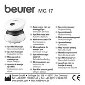 Beurer MG 17 Manual Del Usuario