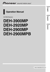 Pioneer DEH-3900MP Manual De Operación