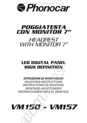 Phonocar VM157 Instrucciones Para El Montaje