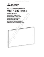 Mitsubishi Electric MDT42IS Manual Del Usuario