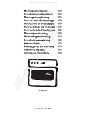 Electrolux EON Serie Instrucciones De Montaje