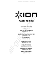 ION PARTY ROCKER Guia De Inicio Rapido