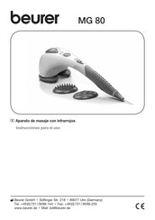Beurer MG 80 Instrucciones Para El Uso