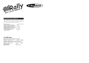 Caliber CA 6000 Rally Manual Del Usuario