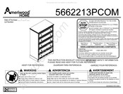 Ameriwood HOME 5662213PCOM Instrucciones De Montaje