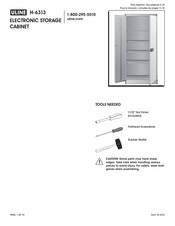 Uline H-6313 Instrucciones De Ensamblaje