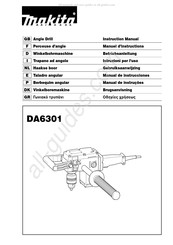 Makita DA6301 Manual De Instrucciones