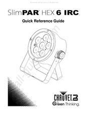 Chauvet DJ SlimPAR HEX 6 IRC Guía De Referencia Rápida