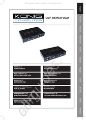 Konig Computer CMP-REPEATVGA1 Manual De Uso