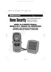 Brinkmann Home Security SL-8 Manual Del Propietário