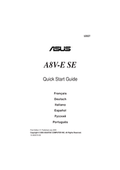 Asus A8V-E SE Guia De Inicio Rapido