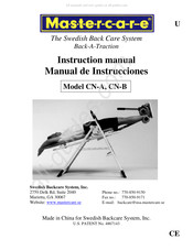 Mastercare CN-A Manual De Instrucciones