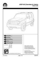 Mopar 82212630 Instrucciones De Montaje