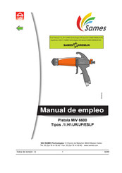 SAMES KREMLIN MIV 6600 JR Modo De Empleo