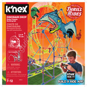 K'Nex DINOSAUR DROP Manual De Instrucciones