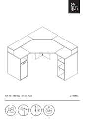 FMD Furniture 390-002 Instrucciones De Montaje