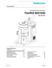 Nederman FlexPAK 800 Manual Del Usuario