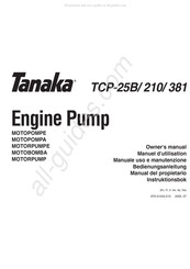 Tanaka TCP-25B Manual Del Propietário