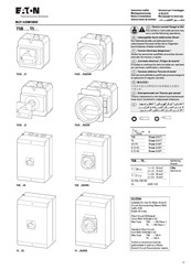 Eaton T5B Serie Instrucciones De Montaje