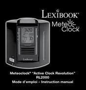 LEXIBOOK Meteoclock RL2000 Manual De Instrucciones