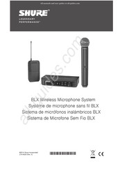 Shure BLX Manual De Instrucciones