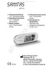 Sanitas SFT 41 Instrucciones Para El Uso